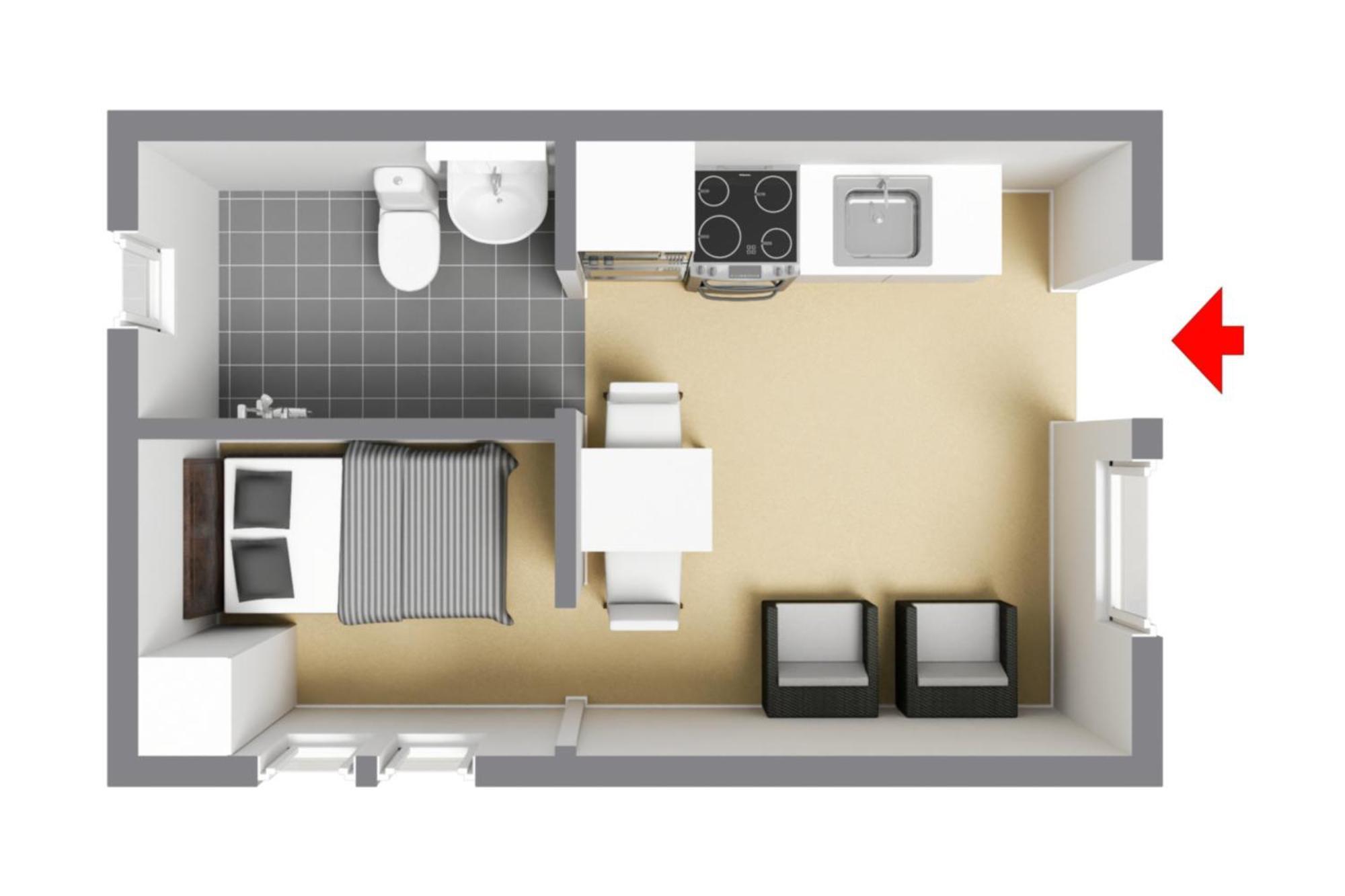 First Camp Aarhus - Jylland Hotel Room photo